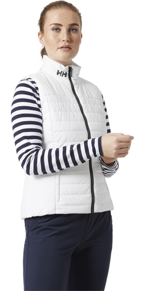 2026 Helly Hansen Womens Crew Insulator Vest 30240 - White